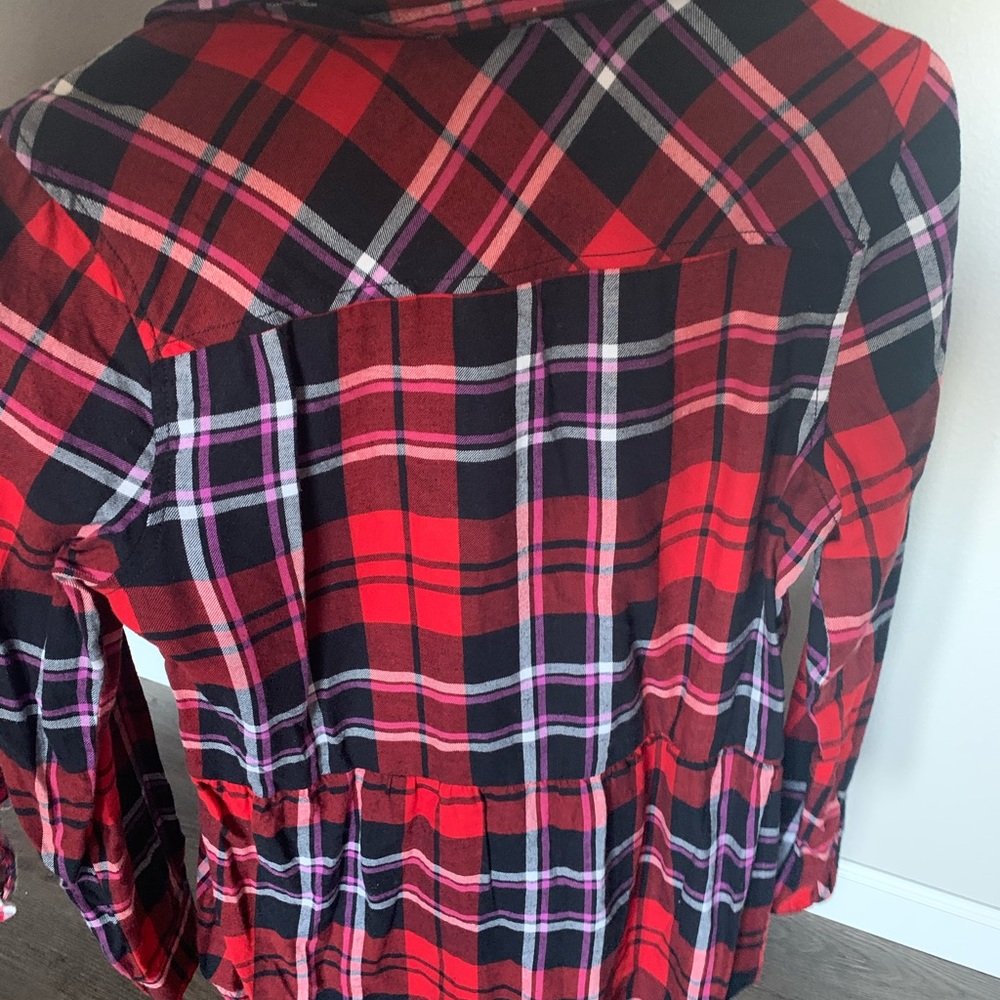 Cute flannel tunic!